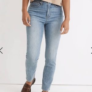 madewell curvy perfect vintage jean